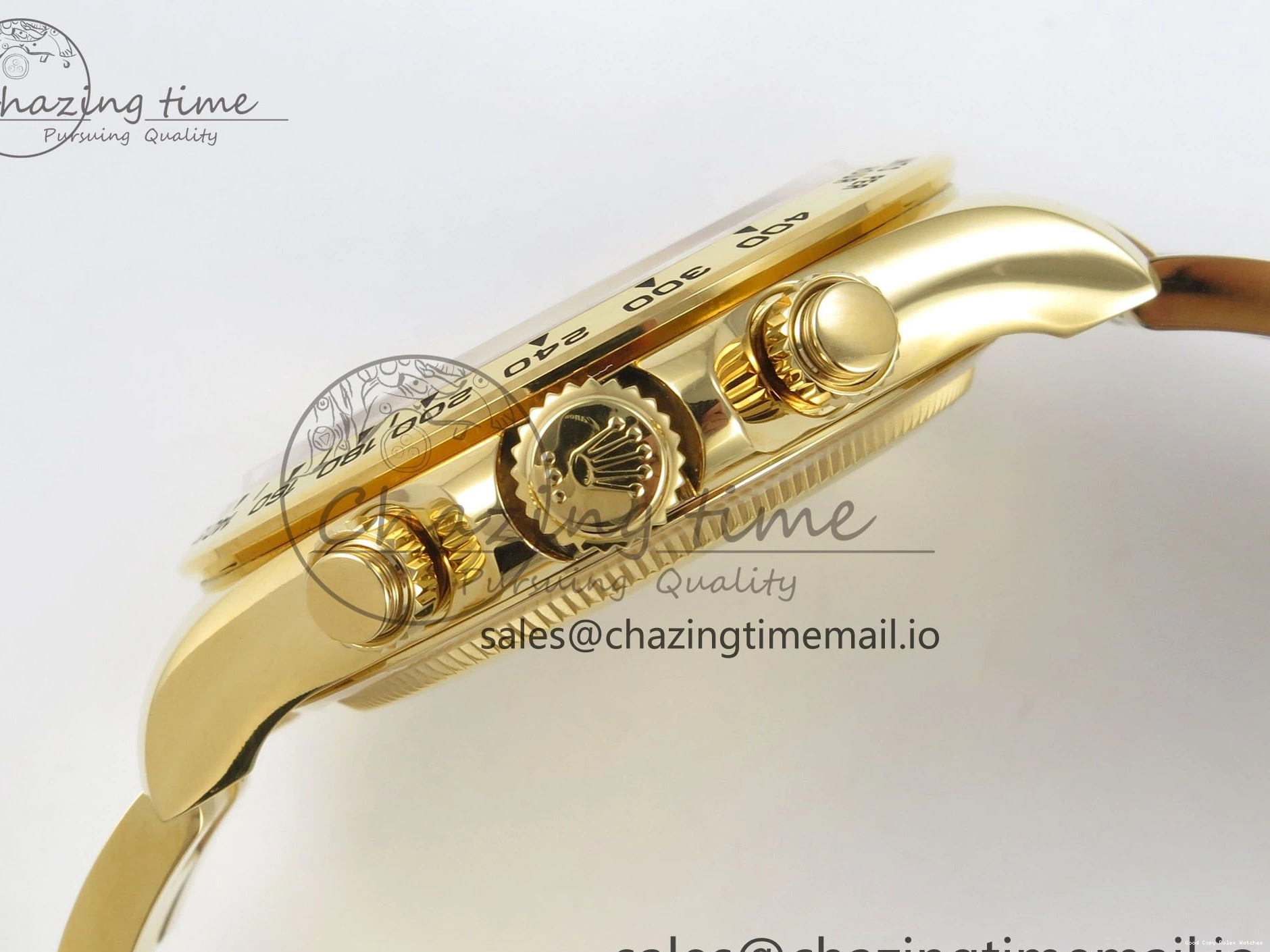 AAA Replica Watches Edition 126508 (Gain Casual Best SH4131 1:1 Weight) 305 Crystal On Dial Bracelet V6 Markers YG YG QF Daytona YG 1219